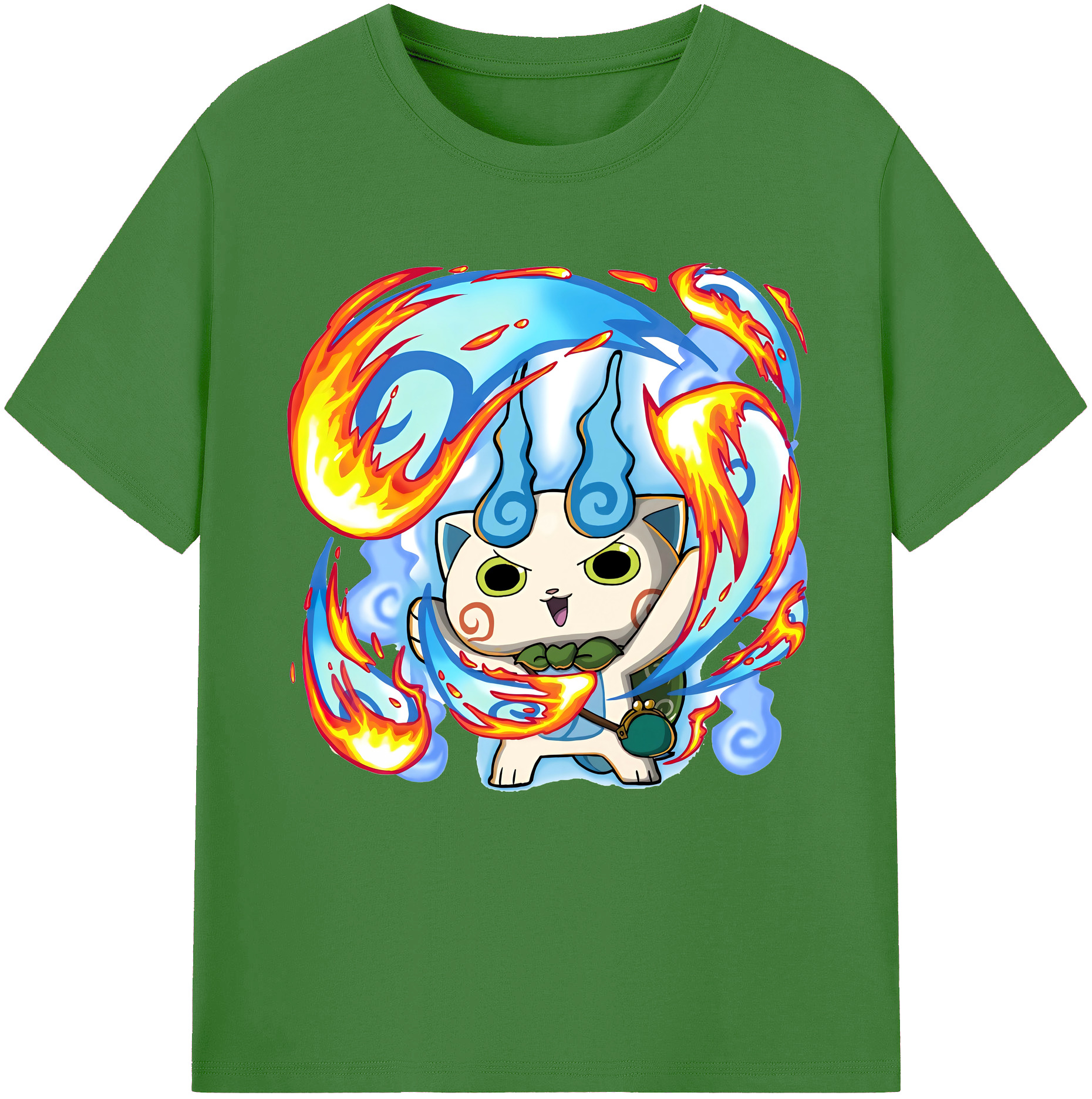 （画像用） 妖怪ウォッチ Yo-kai Watch レディースカジュアルプリントTシャツ（綿100％）